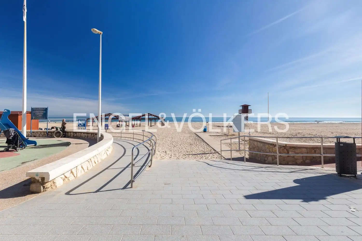 Terrace of Flat for rent in Cullera  with Heating, Furnished and Balcony