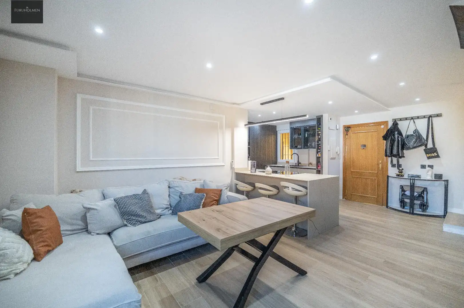 Living room of Duplexes for sale in Alhendín  with Air Conditioner, Heating and Storage room