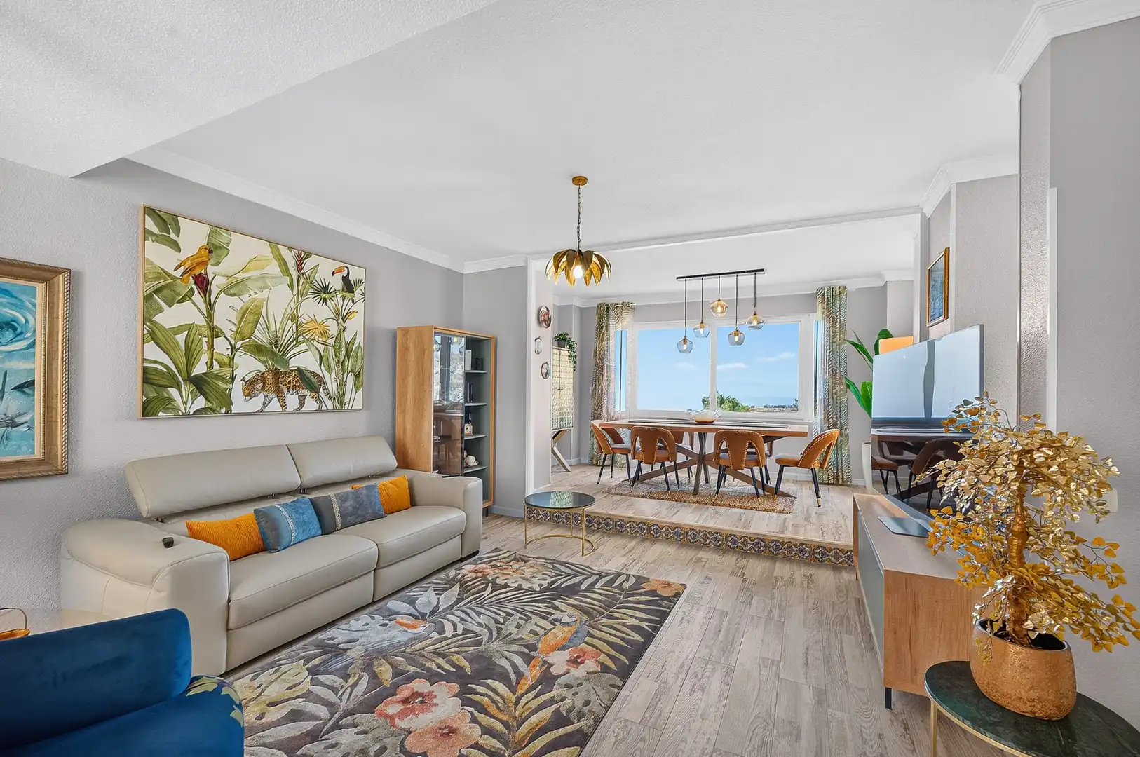 Sala de estar de Casa adosada en venta en Arona con Jardín privado, Terraza y Trastero
