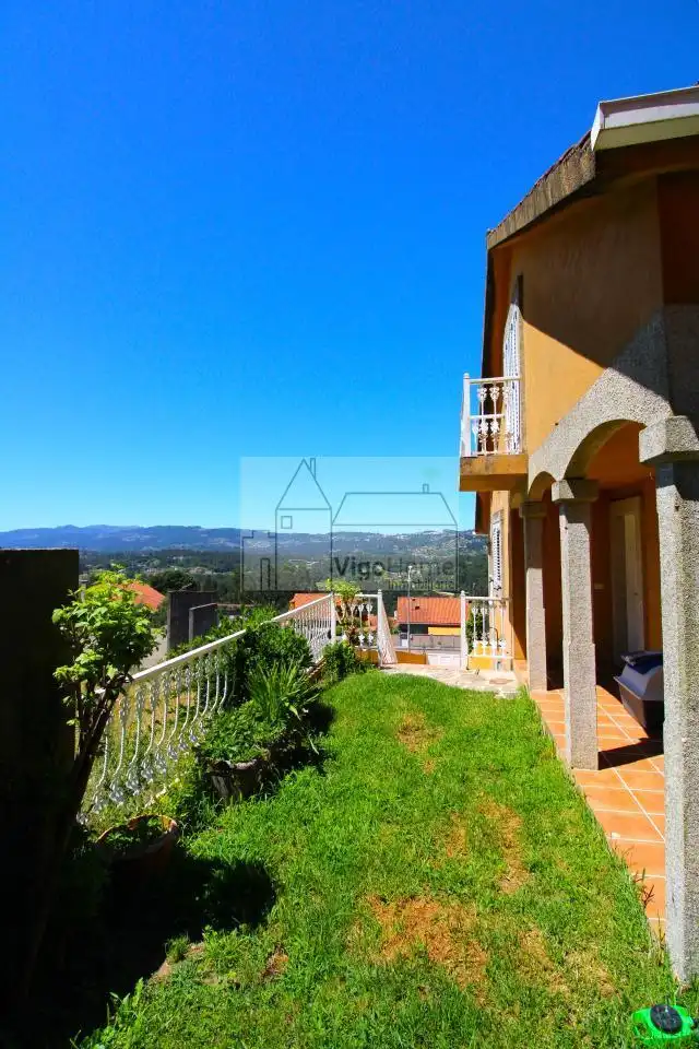 Vista exterior de Casa o chalet en venta en Mos con Calefacción, Jardín privado y Trastero