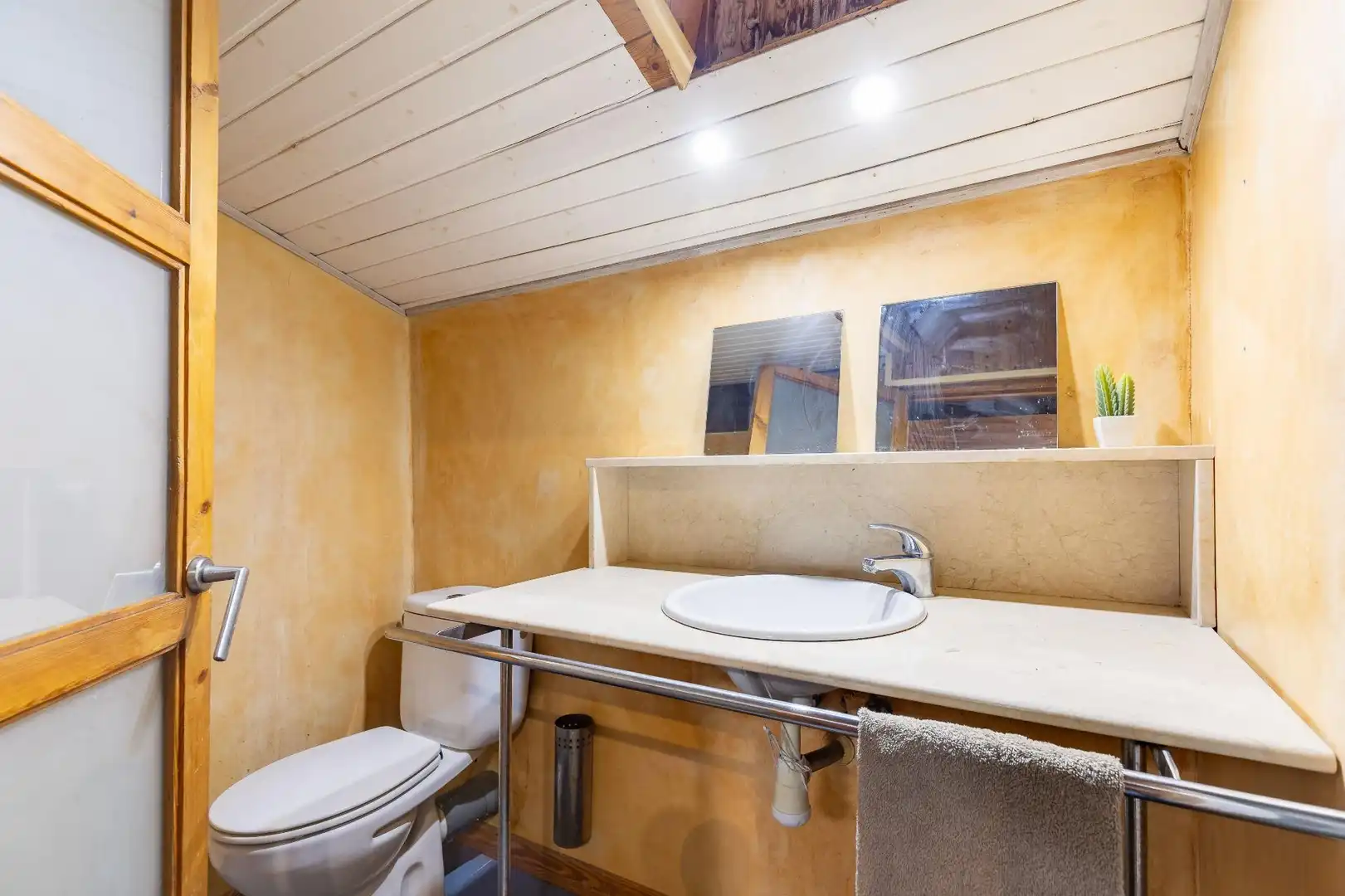 Badezimmer von Maisonette zum Verkauf in Valencia mit Klimaanlage und Balkon