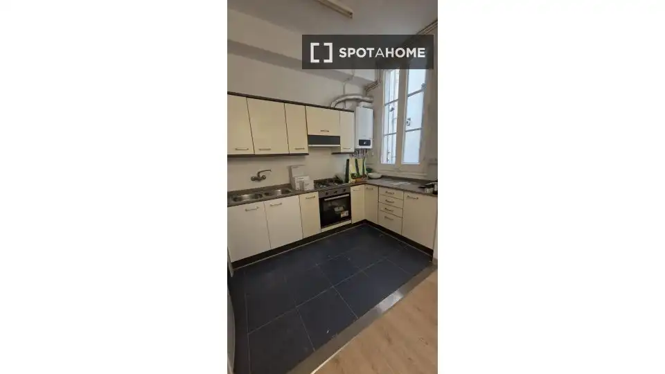 Kitchen of Flat for rent in Barcelona  with Air Conditioner, Heating and Furnished