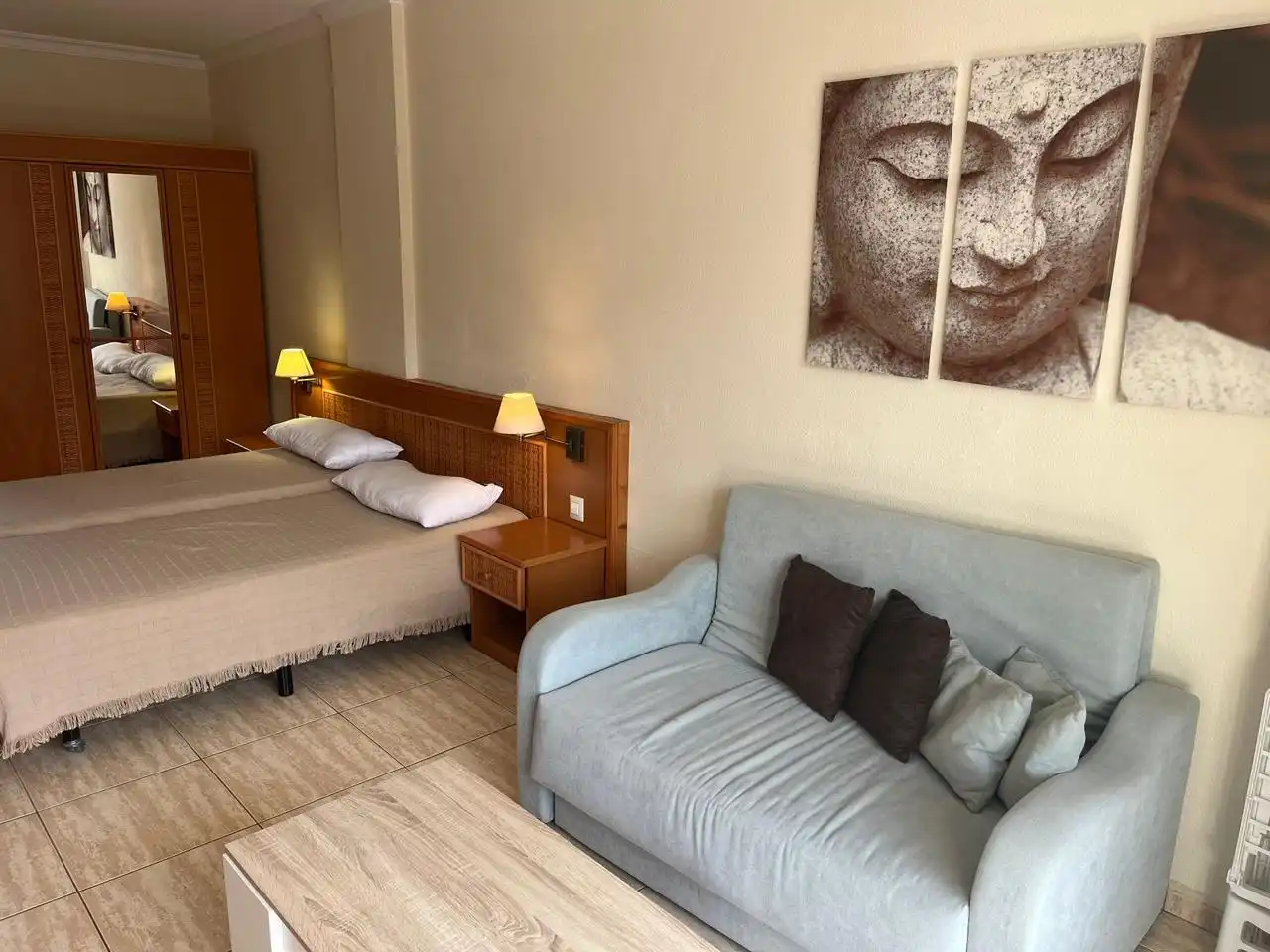 Habitación de Estudio de alquiler en Puerto de la Cruz con Amueblado y Piscina comunitaria