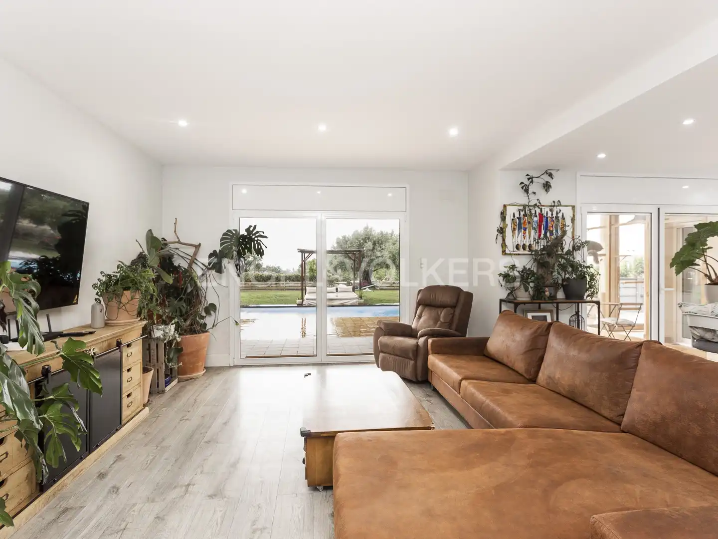 Sala d'estar de Casa o xalet en venda en Piera amb Aire condicionat, Calefacció i Jardí privat