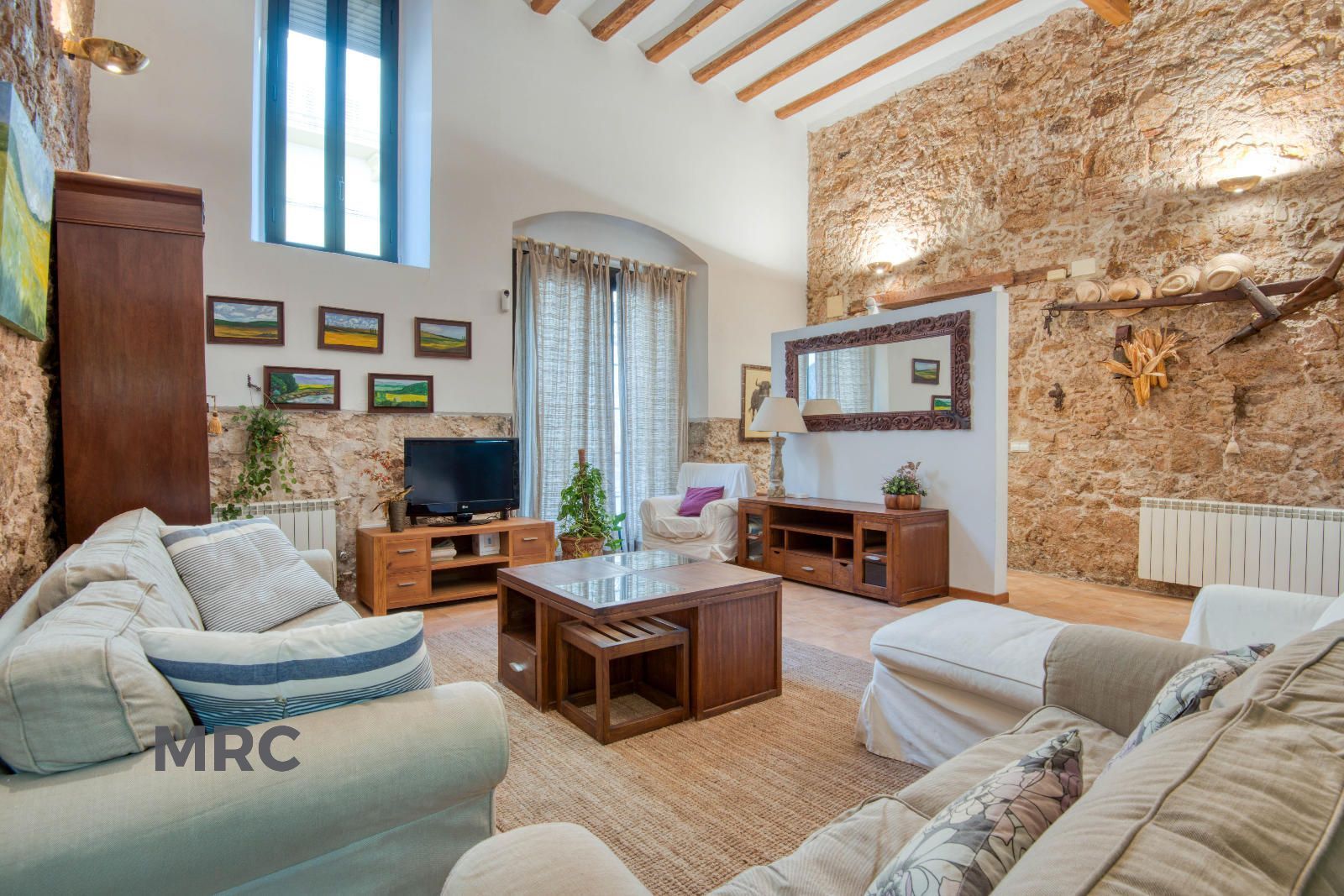 Living room of Duplex for sale in Sant Feliu de Guíxols  with Heating