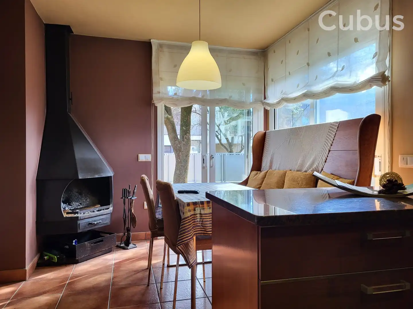Living room of Houses for sale in Les Preses  with Heating, Terrace and Storage room