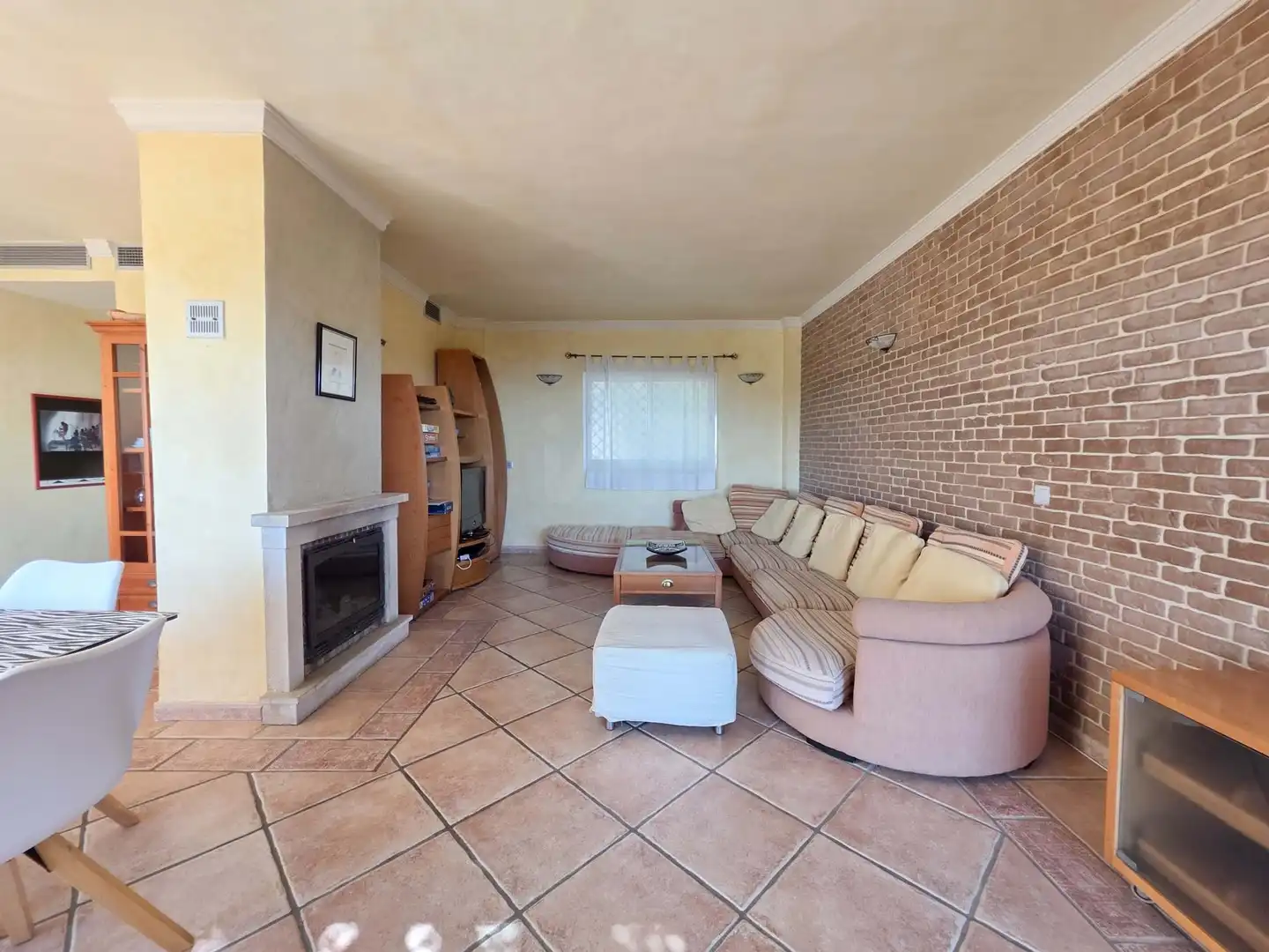 Wohnzimmer von Dachboden zum Verkauf in Málaga mit Klimaanlage, Heizung und Terrasse