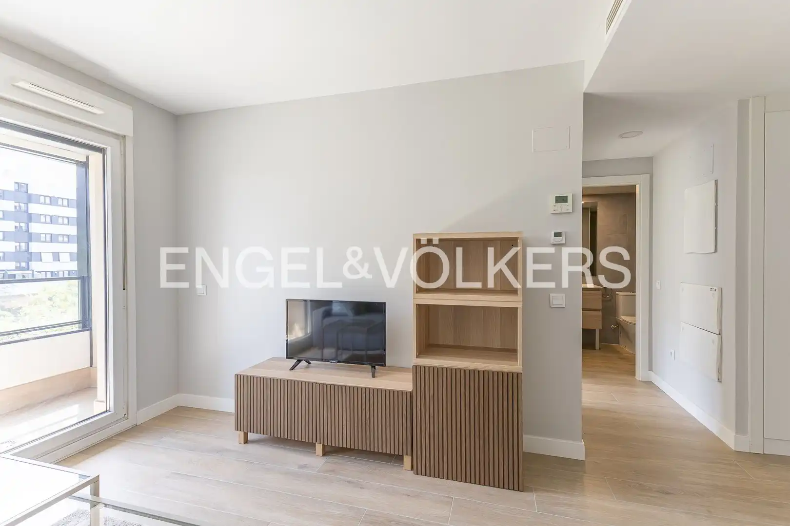 Wohnzimmer von Wohnung zur Miete in Hortaleza