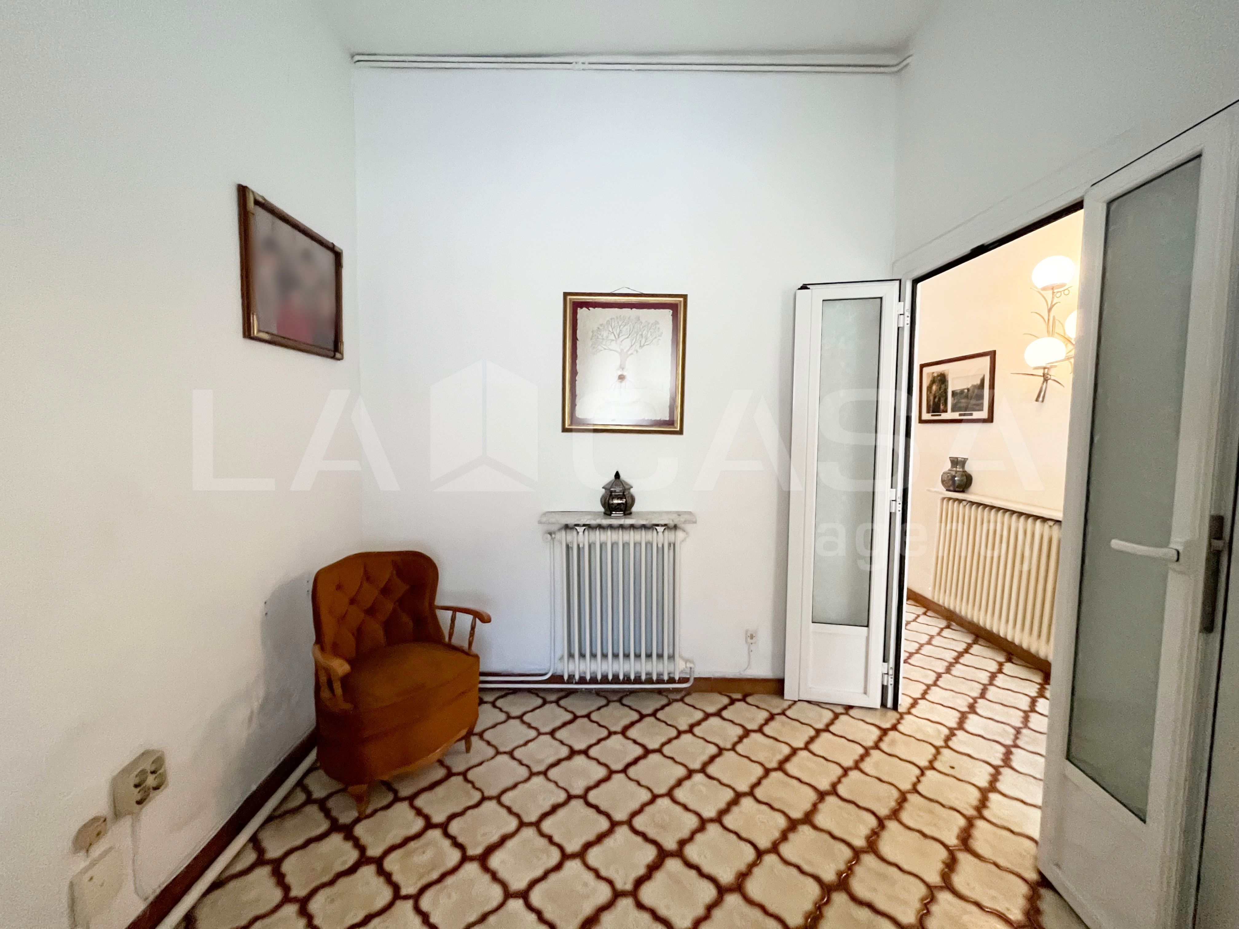 Sala d'estar de Casa adosada en venda en Granollers amb Calefacció, Terrassa i Traster