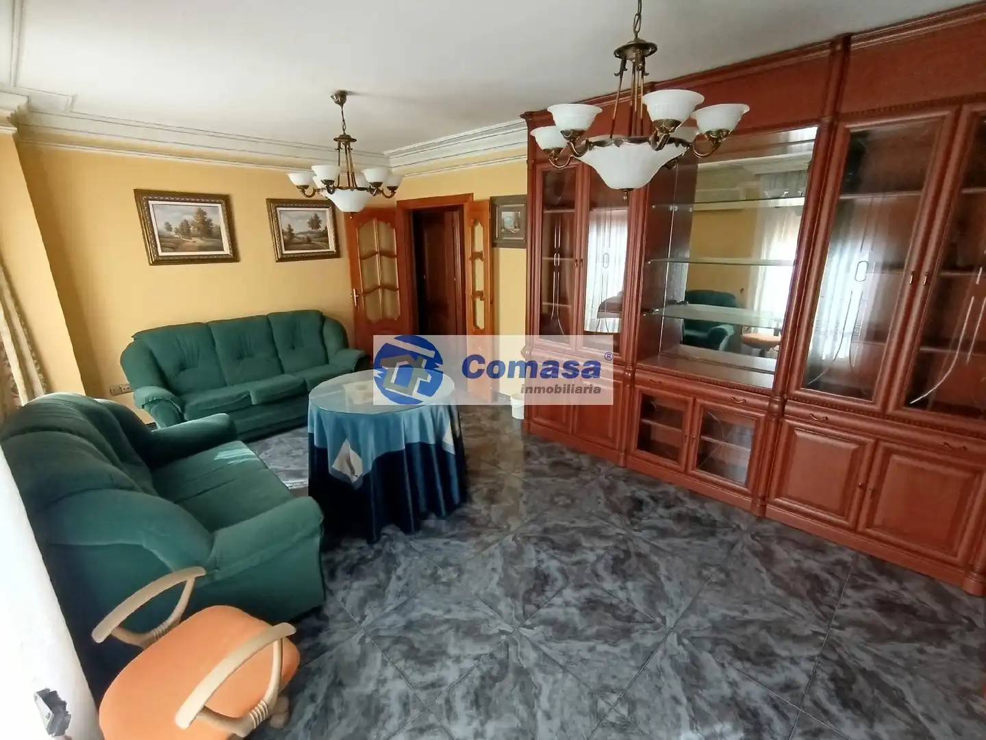 Sala de estar de Piso en venta en Torredelcampo con Terraza y Amueblado