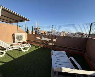 Terrace of Flat to share in Sant Adrià de Besòs  with Air Conditioner and Terrace