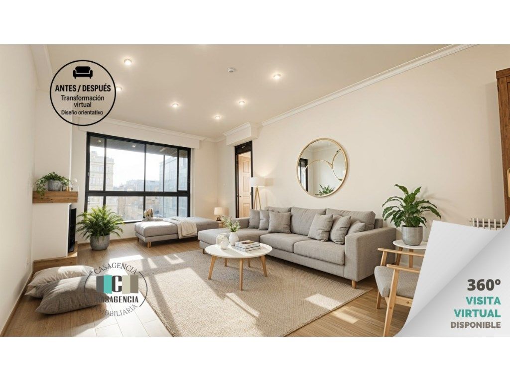 Living room of Flat for sale in Castellón de la Plana / Castelló de la Plana  with Balcony