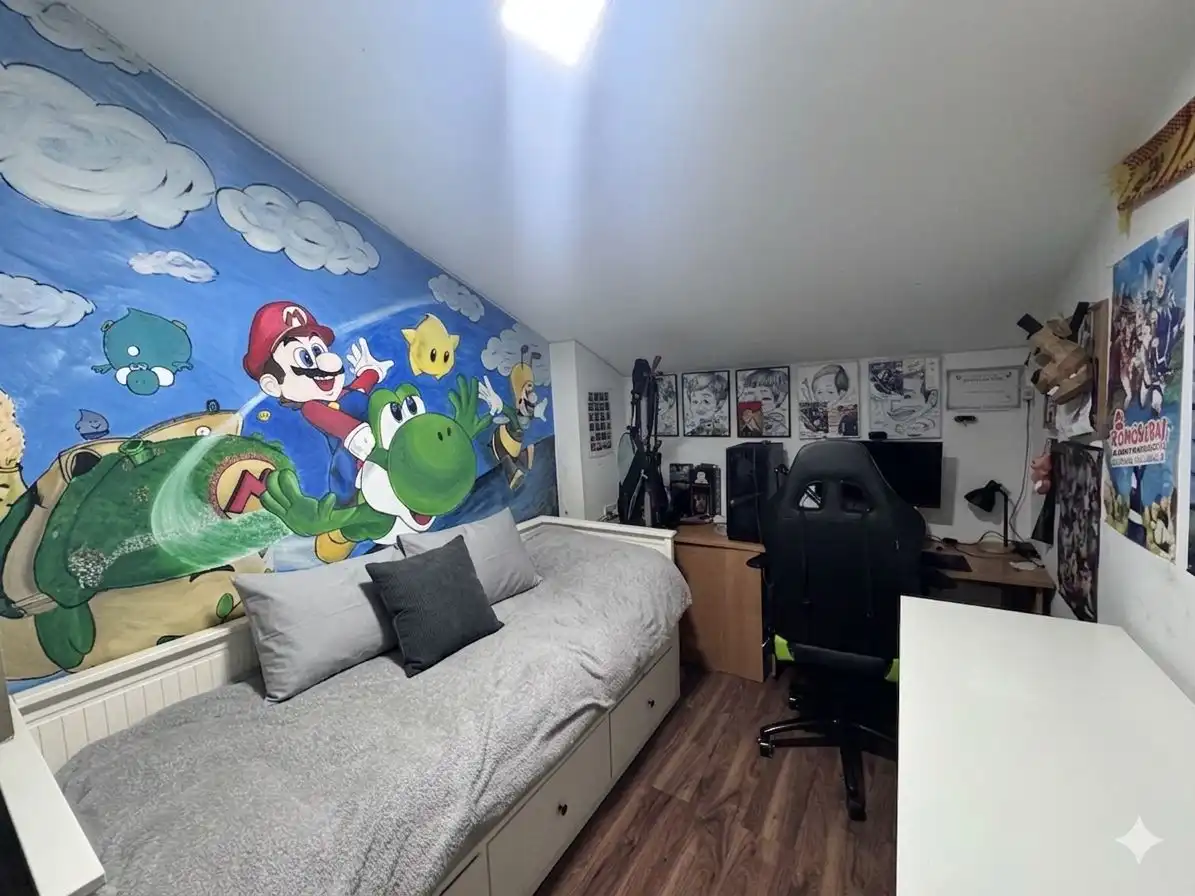 Habitación de Casa adosada en venta en Rivas-Vaciamadrid con Aire acondicionado, Calefacción y Jardín privado