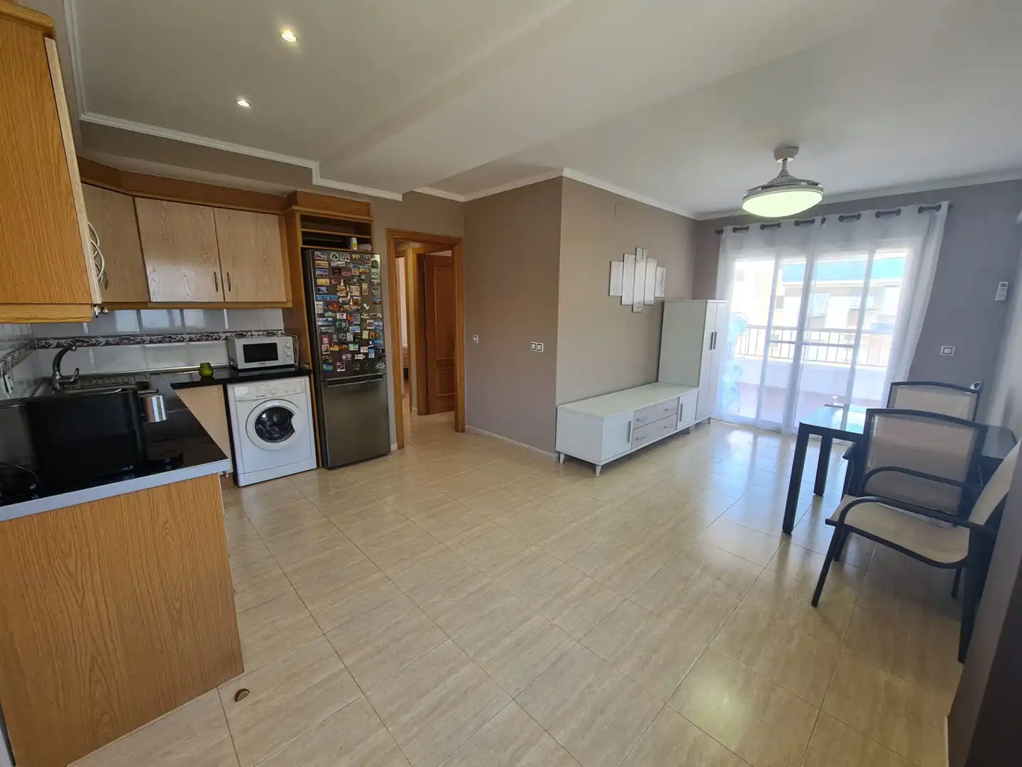 Küche von Wohnung zum Verkauf in Canet d'En Berenguer mit Klimaanlage, Heizung und Terrasse