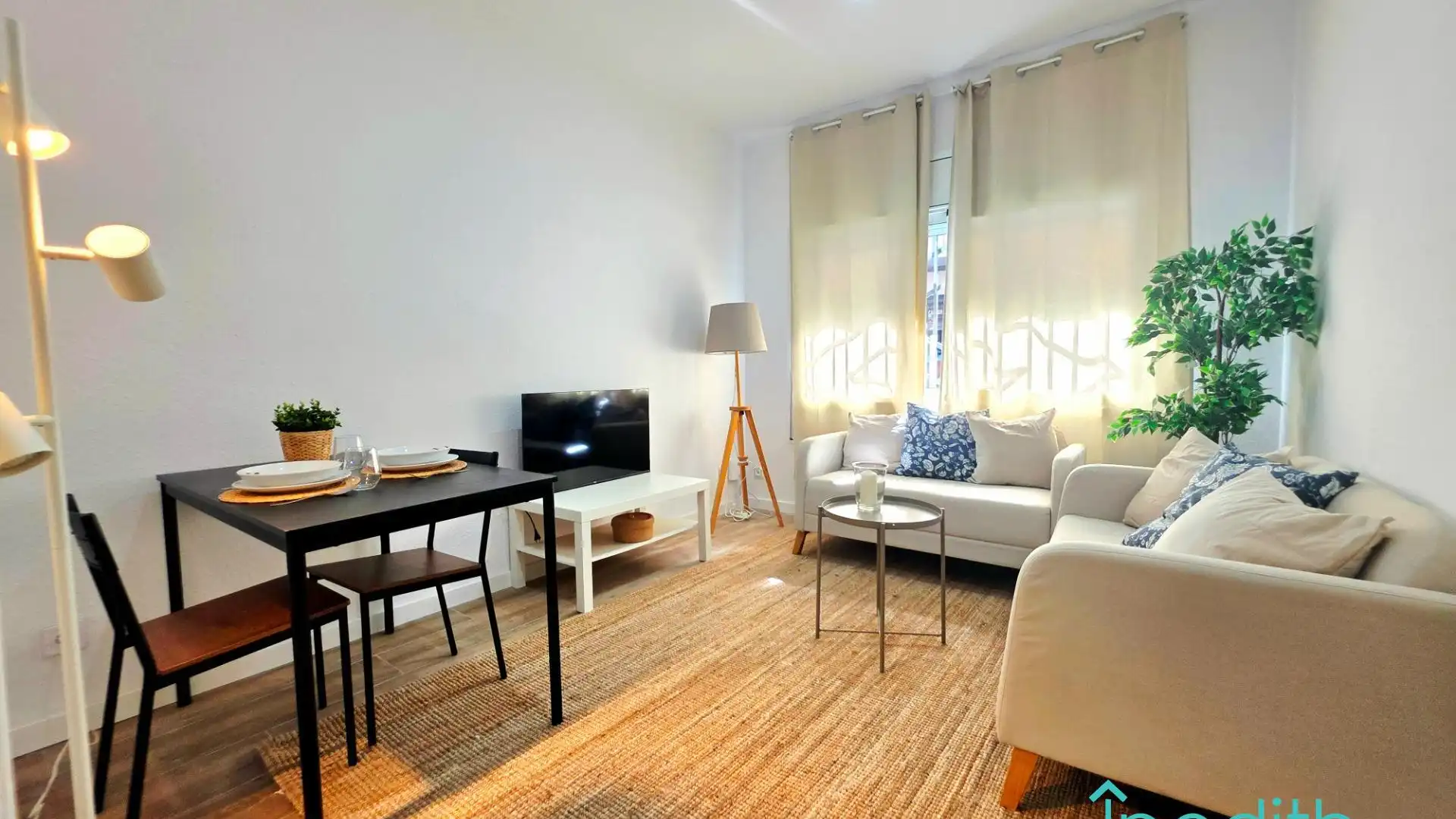 Sala de estar de Piso en venta en El Prat de Llobregat con Calefacción