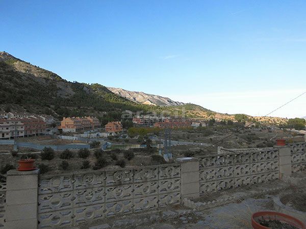 Vista exterior de Casa o xalet en venda en Alcoy / Alcoi amb Terrassa, Traster i Piscina