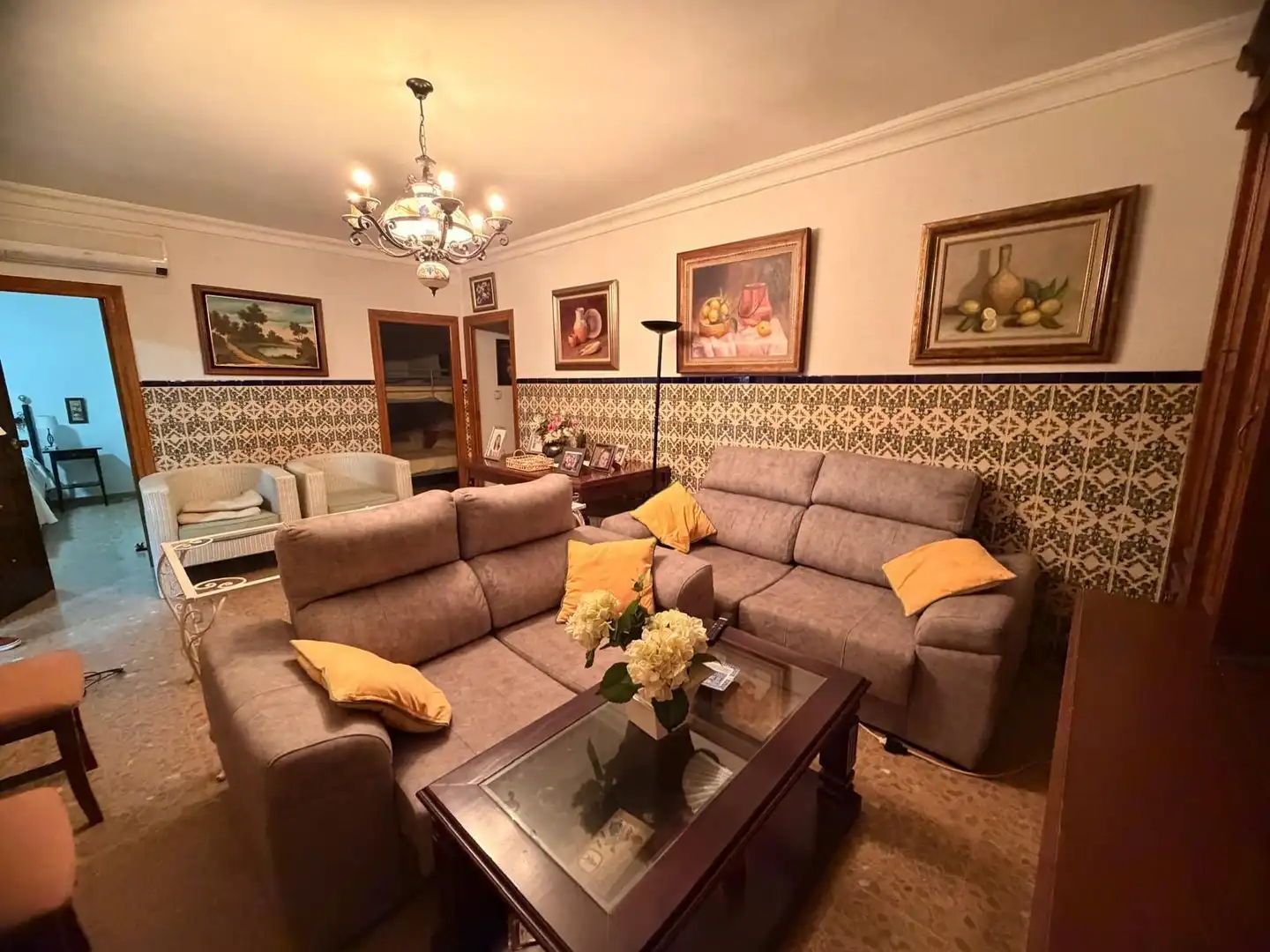 Sala de estar de Casa o chalet de alquiler en Punta Umbría, Huelva