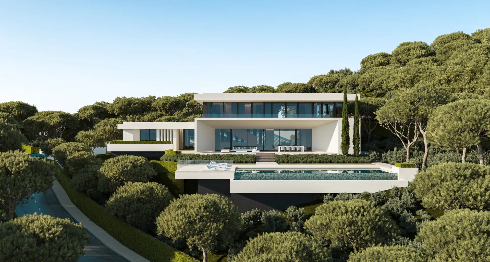 Casa amb piscina en venda a La Zagaleta