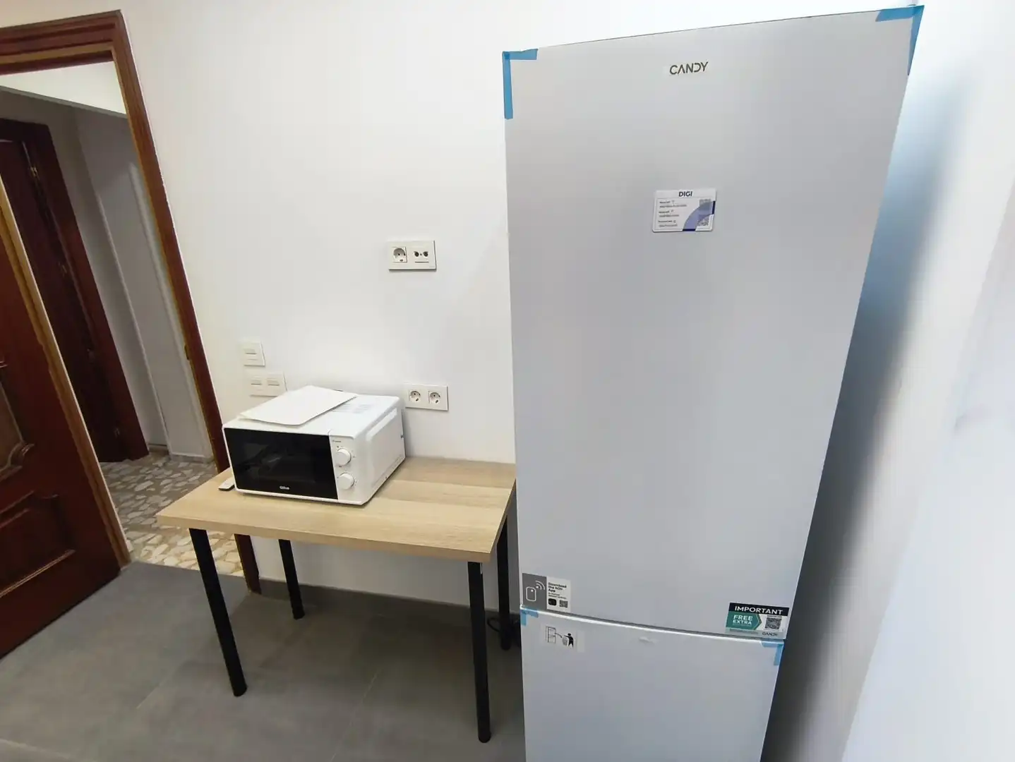 Küche von Wohnung zur untervermieten in Leganés mit Heizung, Möbliert und Waschmaschine