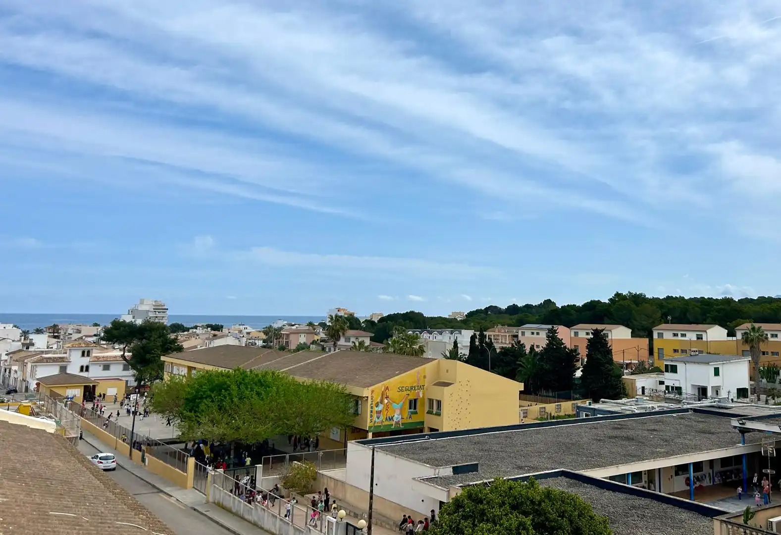 Vista exterior de Pis en venda en Santa Margalida amb Terrassa, Moblat i Forn
