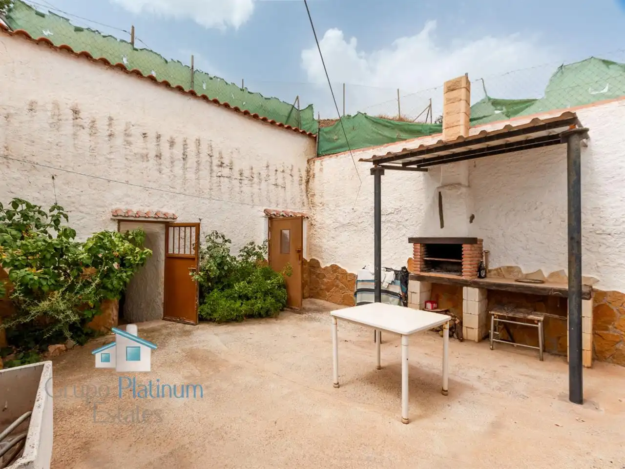 Terraza de Casa o chalet en venta en Huéneja con Jardín privado, Trastero y Piscina