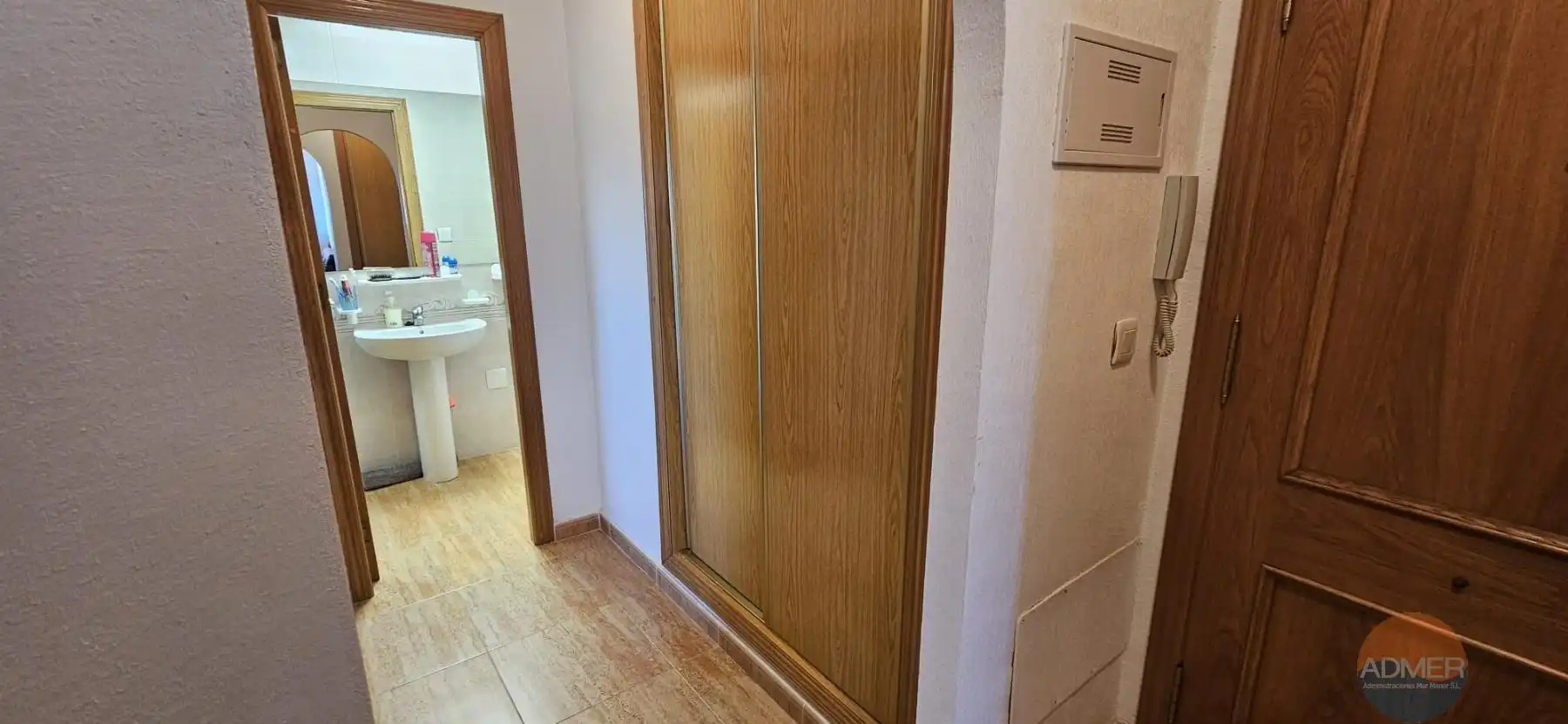 Bedroom of Flat for sale in La Manga del Mar Menor  with Terrace, Storage room and Furnished