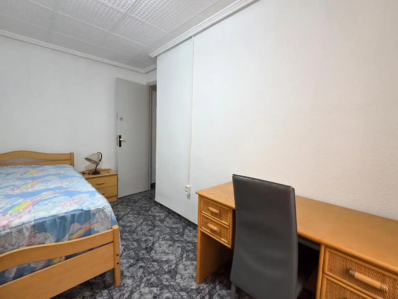 Bedroom of Flat for rent in Elche / Elx  with Furnished and Balcony