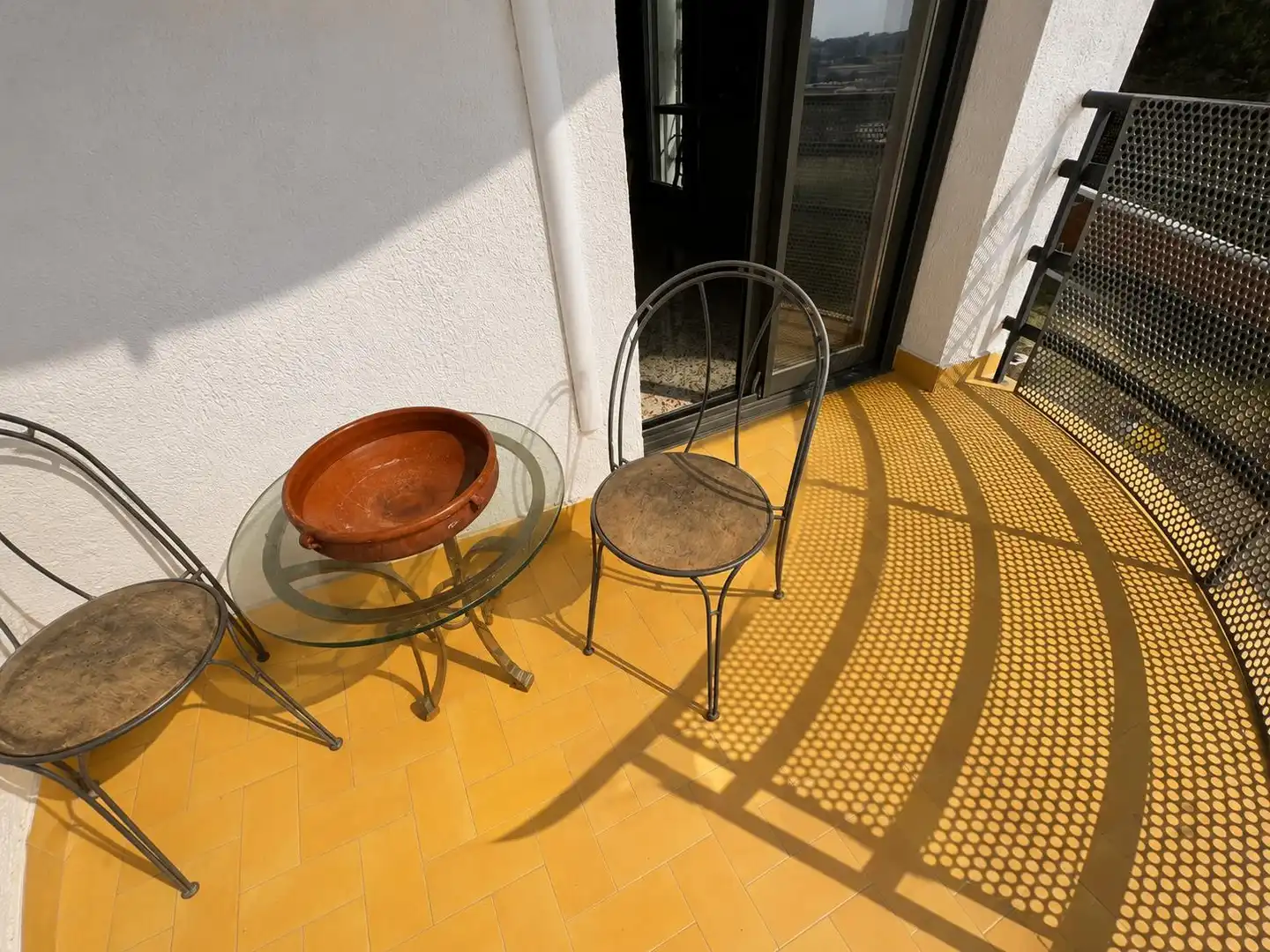 Balcony of Houses for sale in Santa Susanna  with Air Conditioner, Heating and Private garden