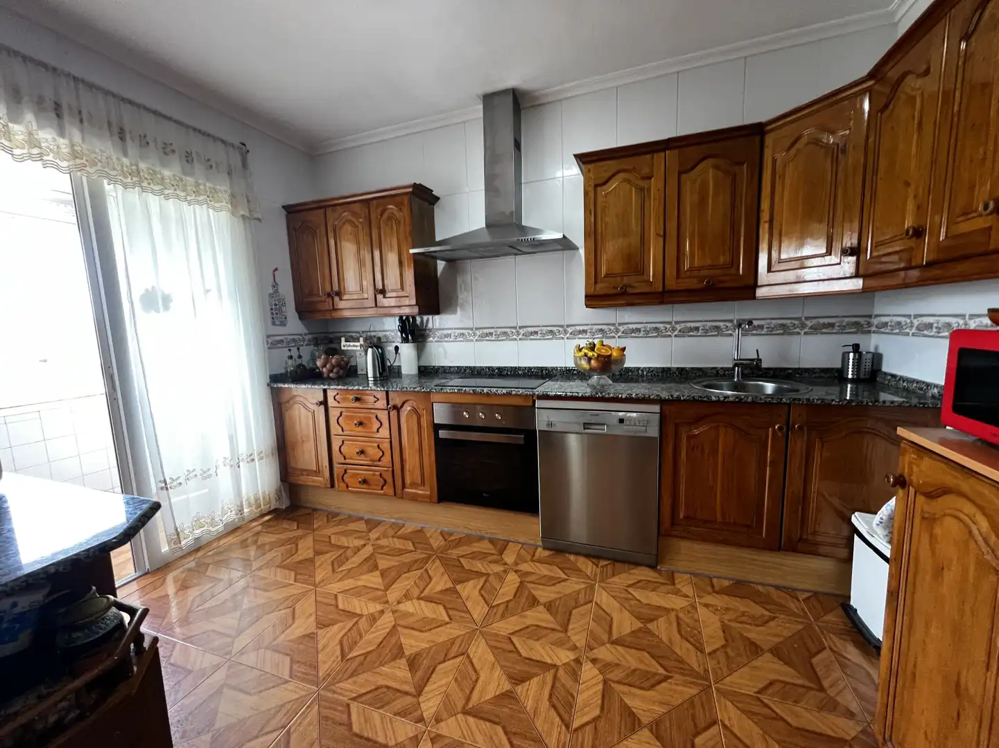 Cocina de Casa o chalet en venta en Polanco con Calefacción, Jardín privado y Parquet