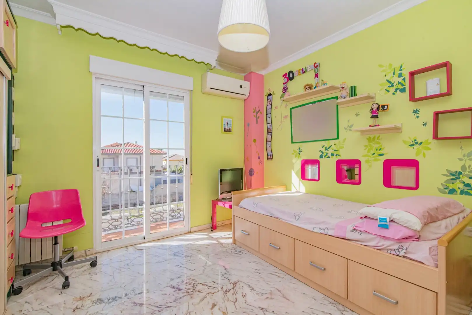 Bedroom of Houses for sale in Maracena  with Air Conditioner, Heating and Terrace