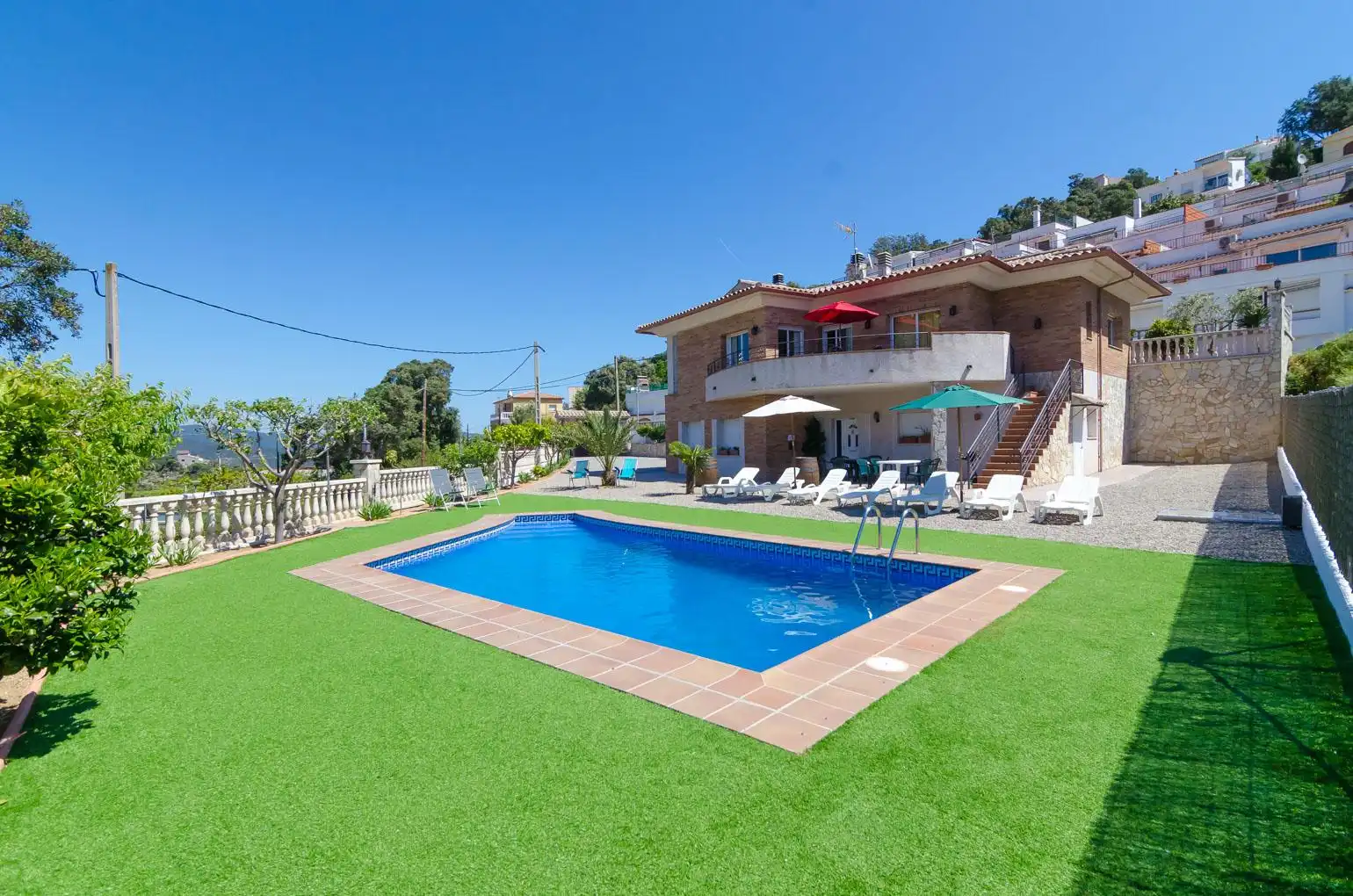 Piscina de Casa o xalet en venda en Lloret de Mar amb Terrassa i Piscina