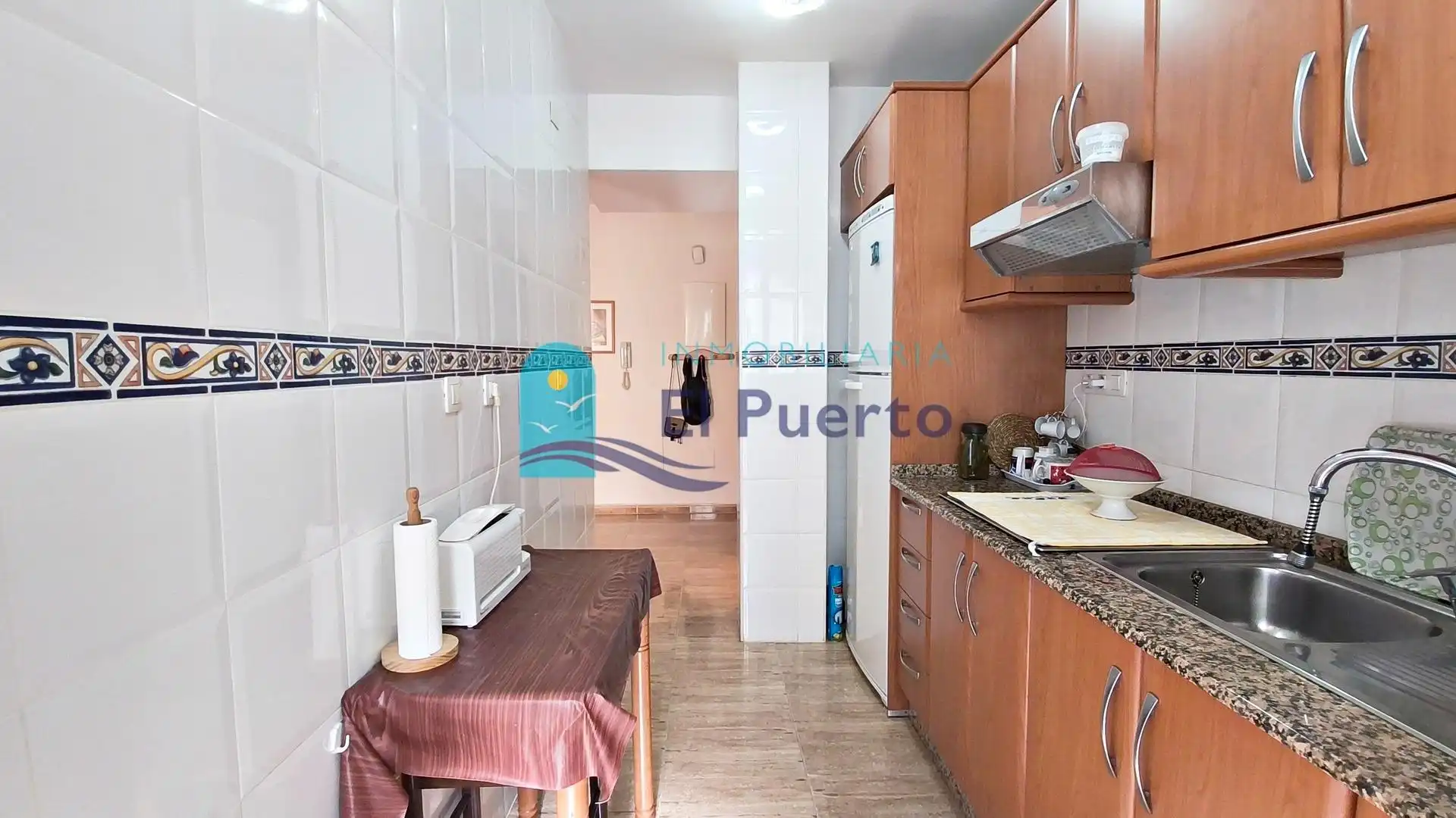 Cocina de Apartamento en venta en Mazarrón con Aire acondicionado, Calefacción y Terraza