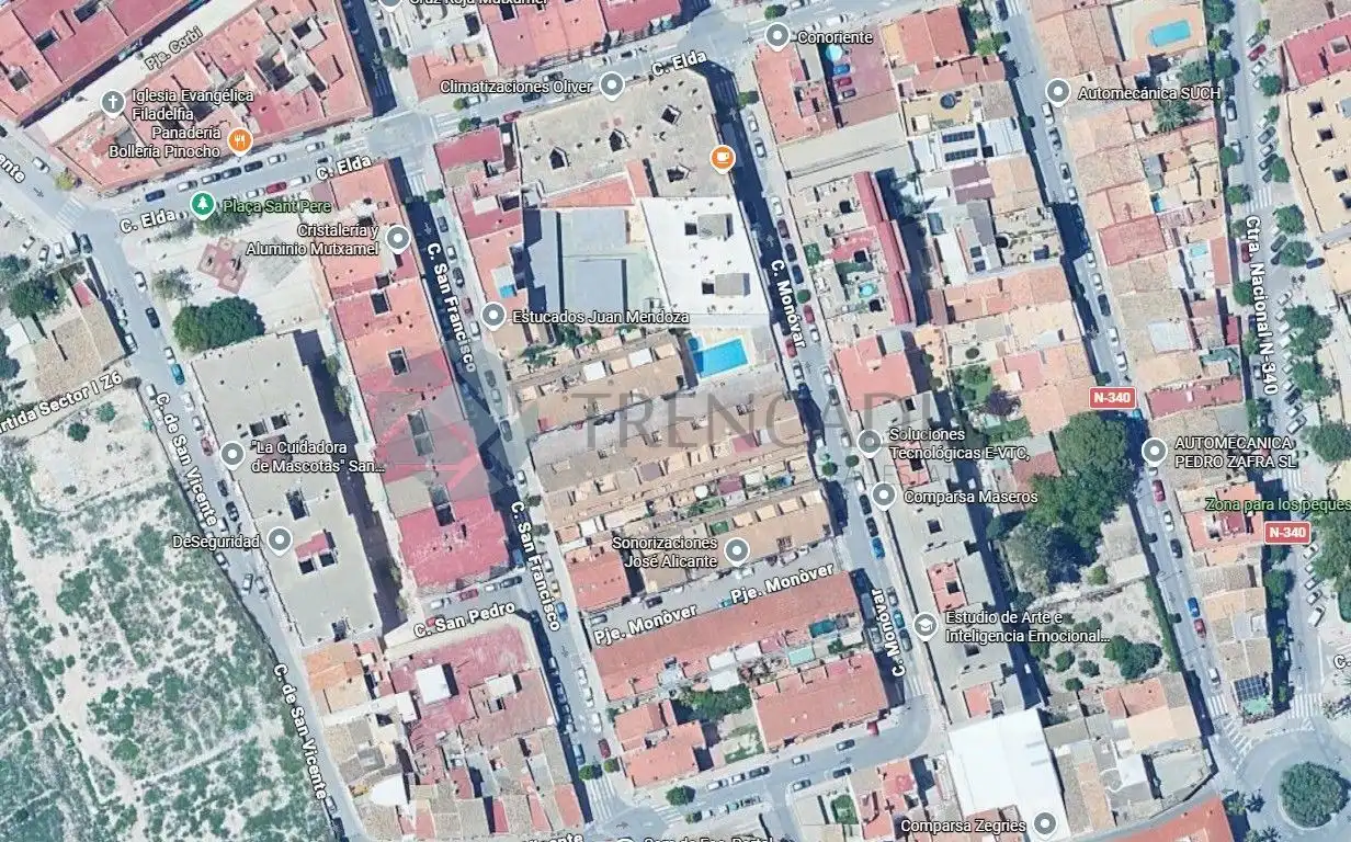 Vista exterior de Piso en venta en Mutxamel