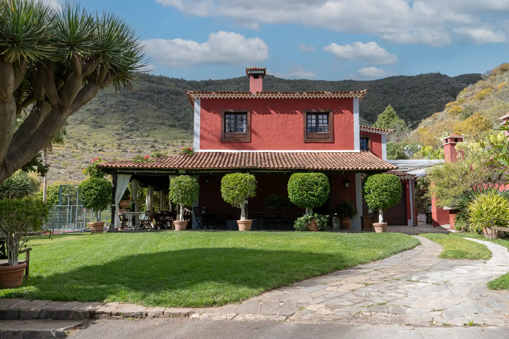 Vista exterior de Casa o chalet de alquiler en Tegueste con Jardín privado, Terraza y Amueblado