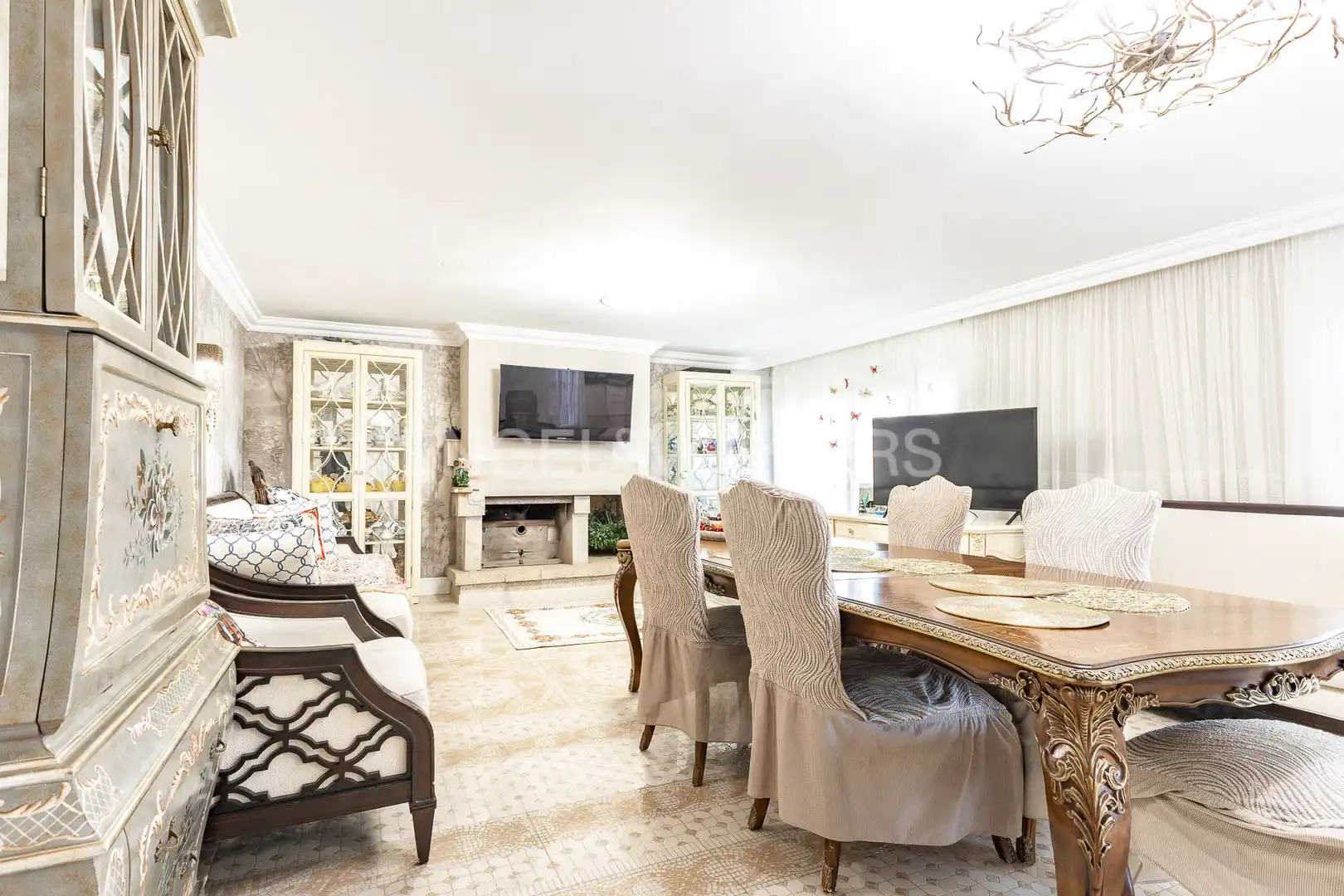 Comedor de Casa o chalet de alquiler en Sitges con Aire acondicionado, Calefacción y Jardín privado