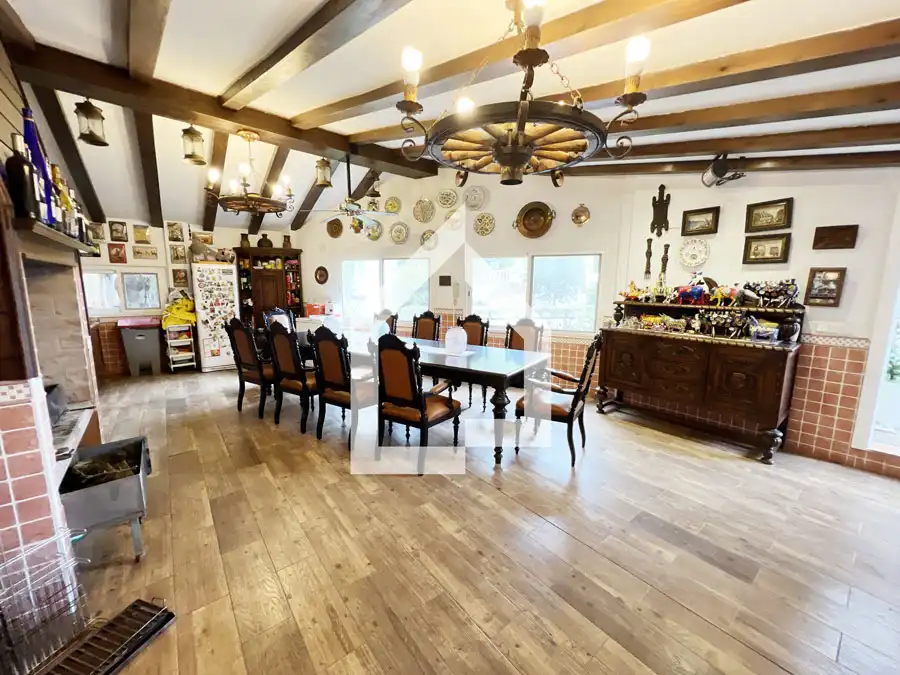 Dining room of Houses for sale in San Vicente del Raspeig / Sant Vicent del Raspeig  with Air Conditioner, Heating and Private garden