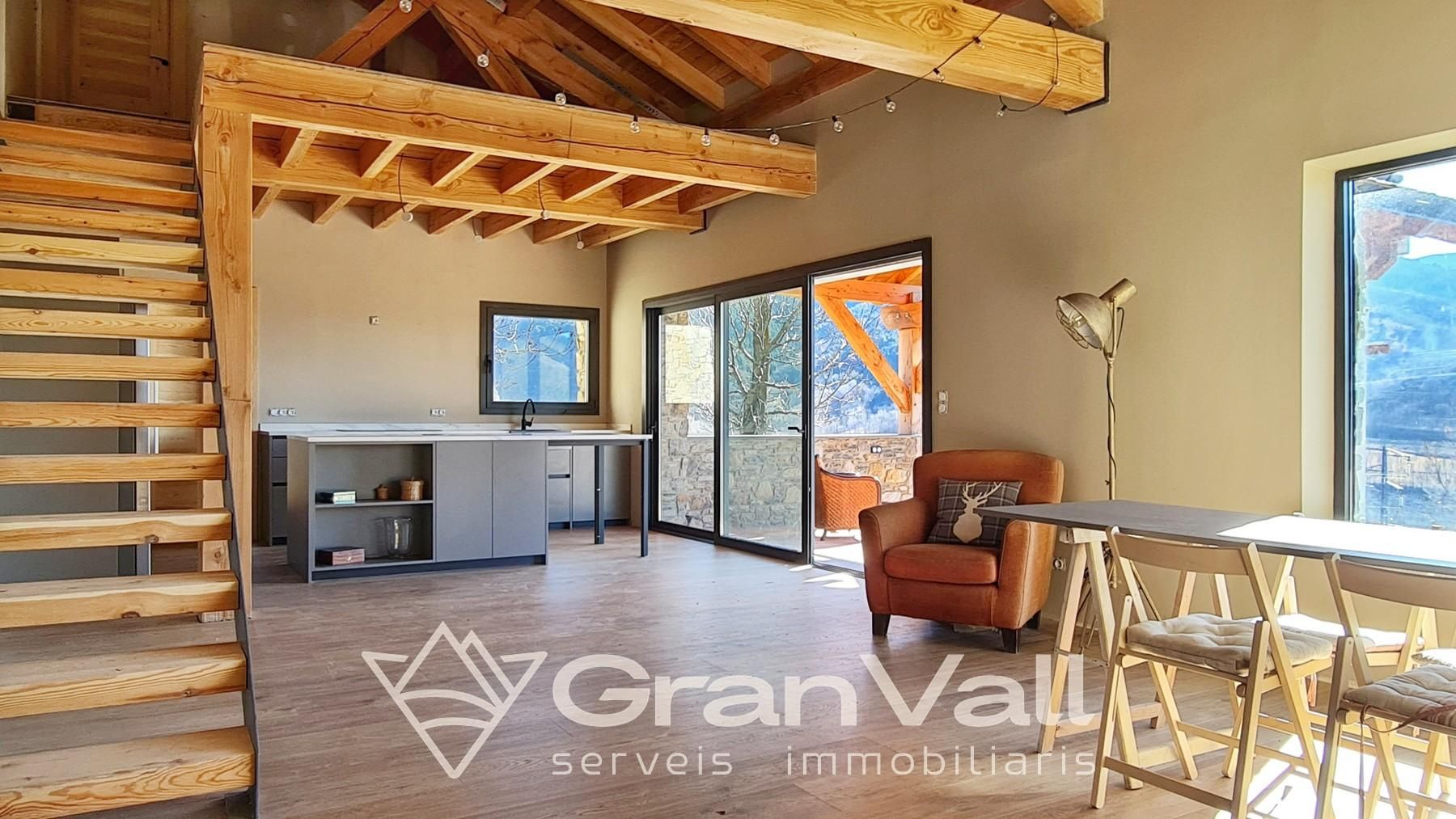 Sala de estar de Casa o chalet en venta en Llo con Calefacción, Jardín privado y Terraza