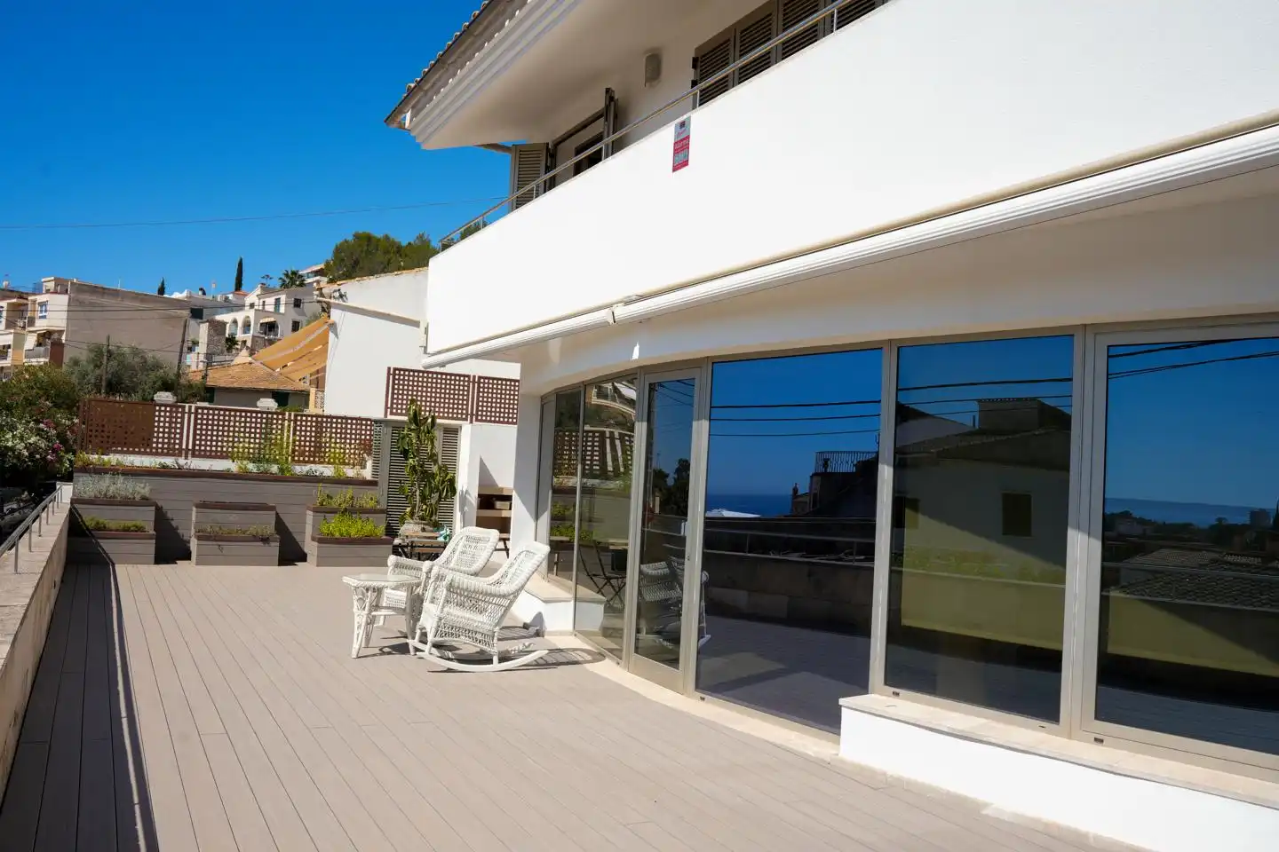 Terraza de Casa o chalet en venta en  Palma de Mallorca con Aire acondicionado, Calefacción y Jardín privado
