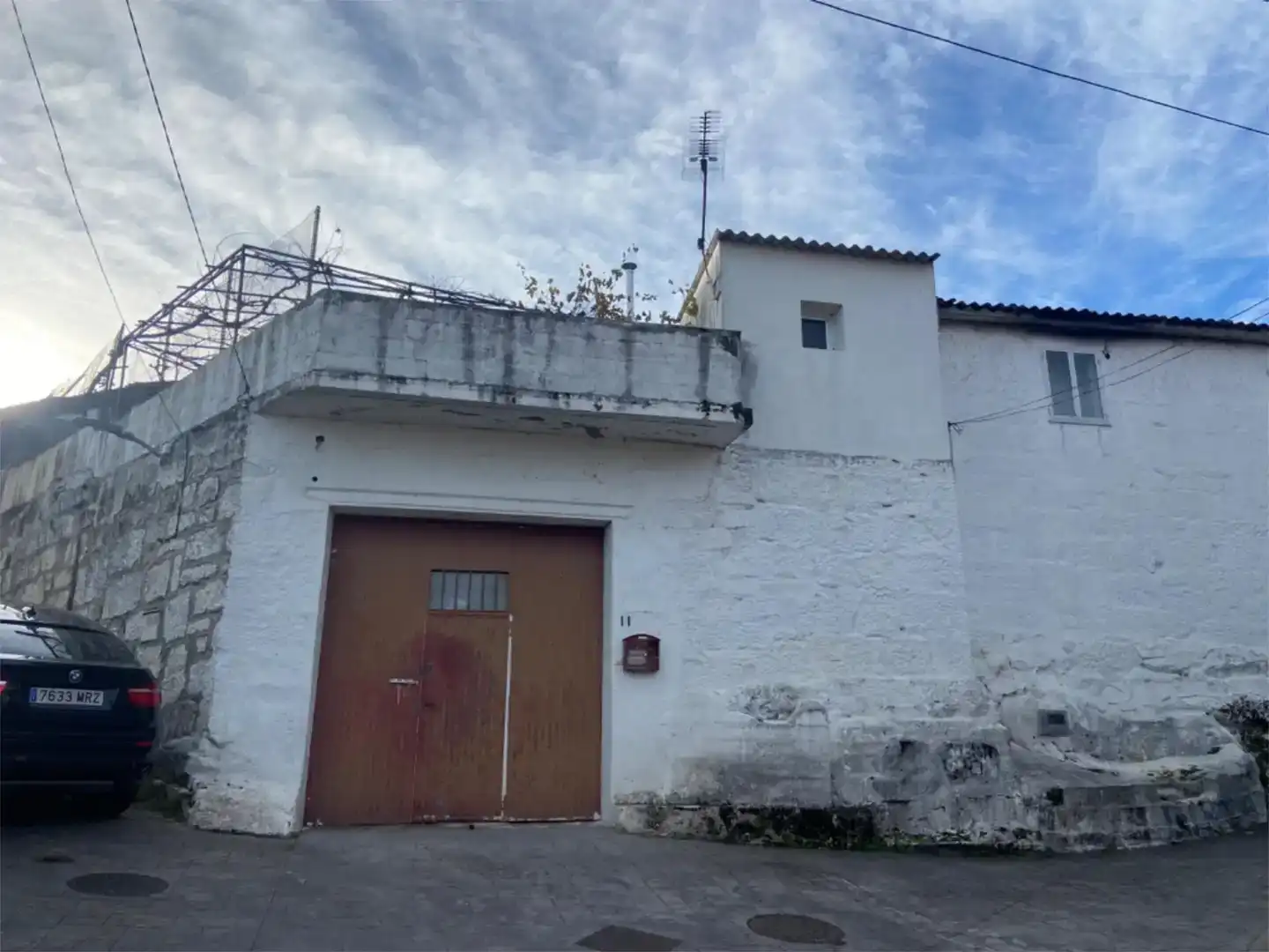 Vista exterior de Casa adosada en venda en Oímbra