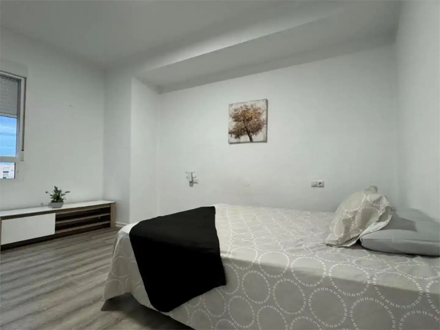 Bedroom of Flat for share in Burriana / Borriana  with Furnished and Balcony