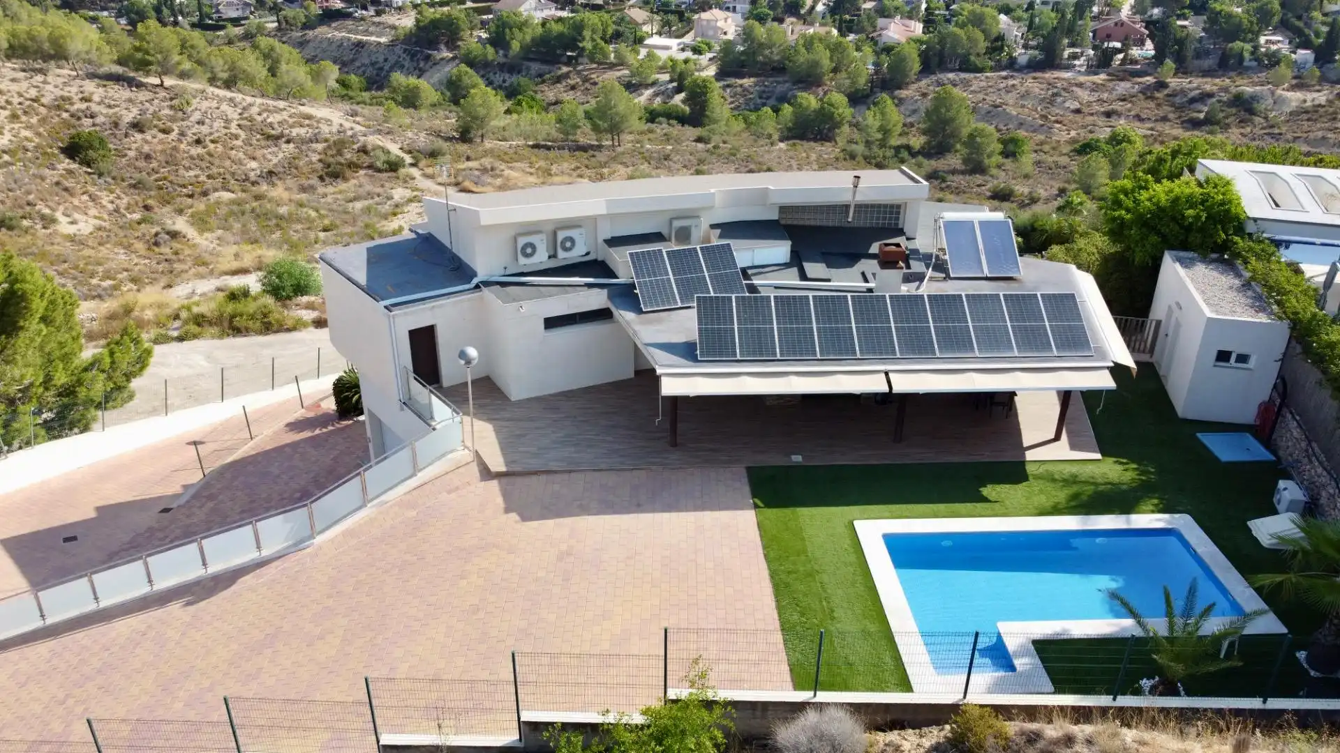 Swimming pool of Houses for sale in Molina de Segura  with Air Conditioner, Private garden and Terrace