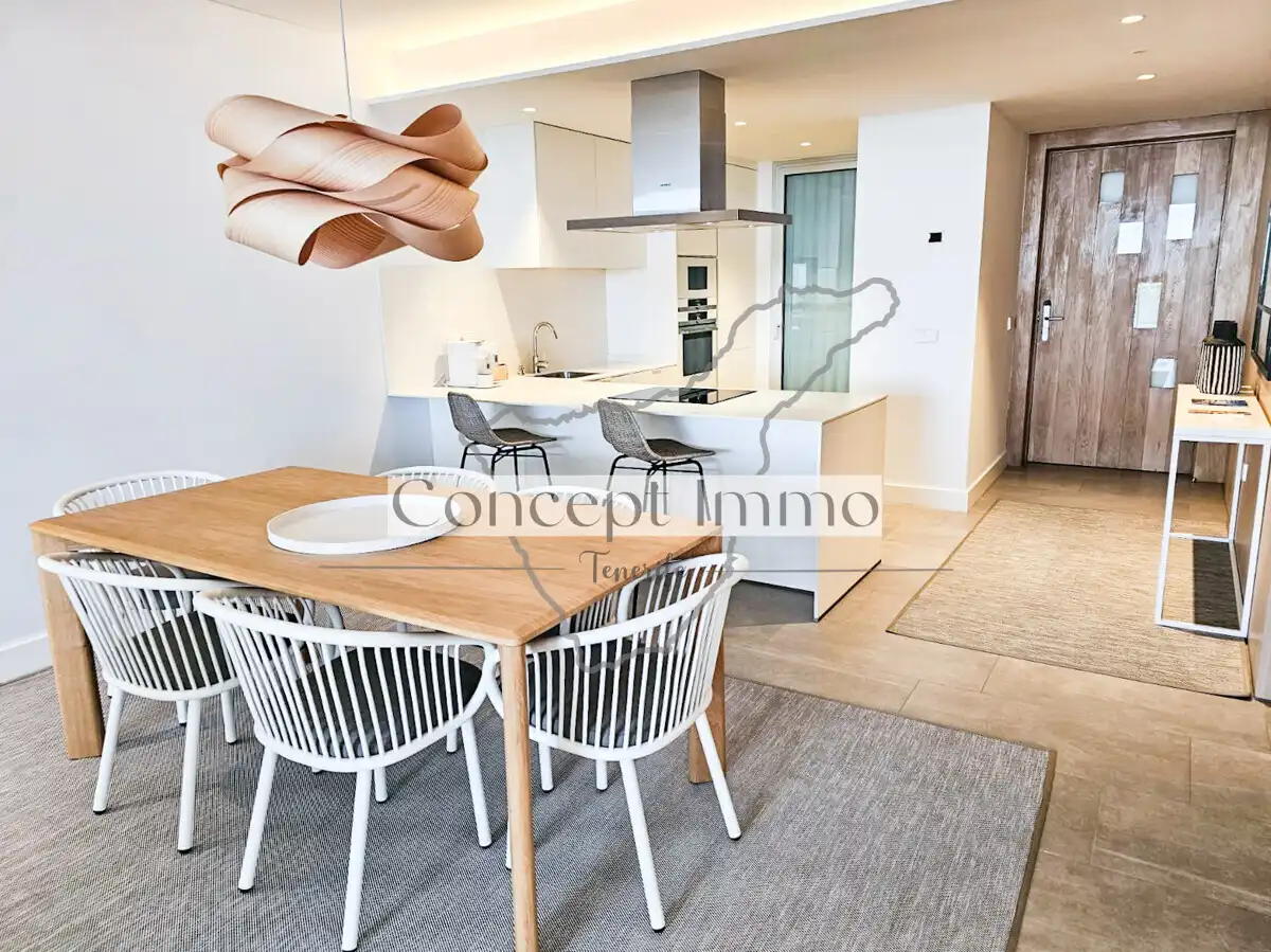 Sala de estar de Planta baja en venta en Guía de Isora con Aire acondicionado, Jardín privado y Terraza