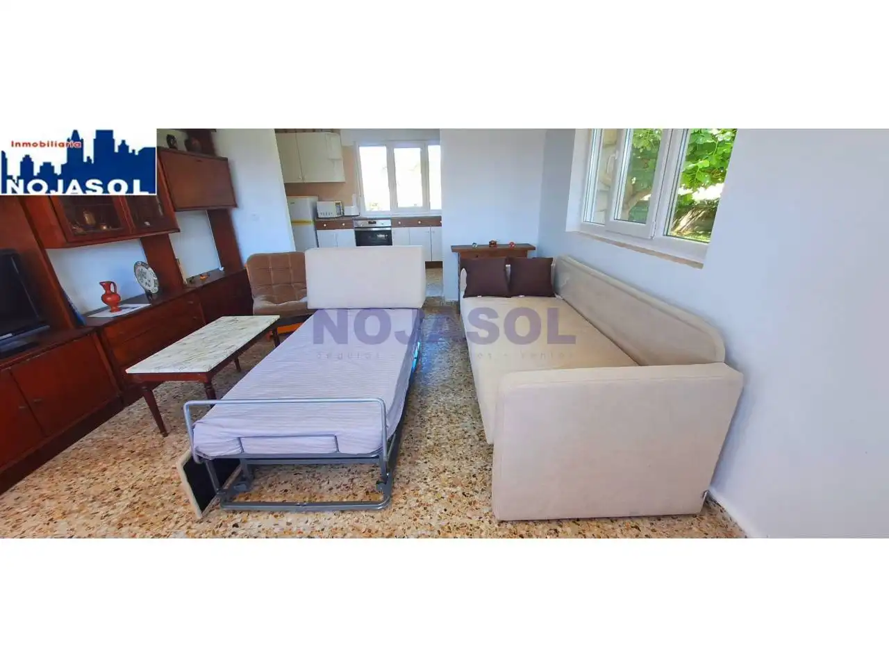 Sala de estar de Casa o chalet de alquiler en Noja con Calefacción, Jardín privado y Amueblado