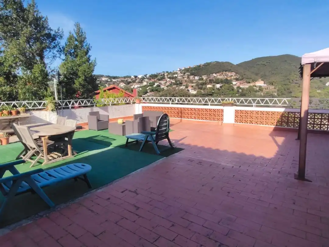 Terraza de Casa o chalet en venta en Sant Fost de Campsentelles con Aire acondicionado y Terraza
