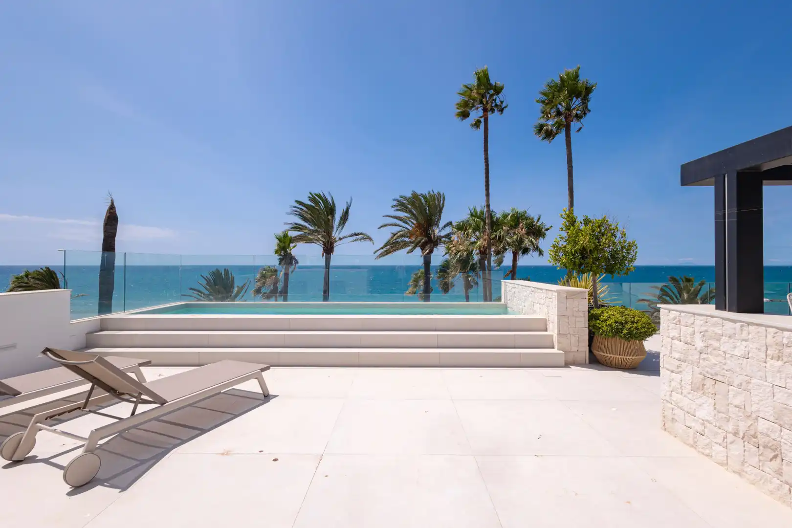Terraza de Casa o chalet en venta en Marbella con Aire acondicionado, Terraza y Trastero