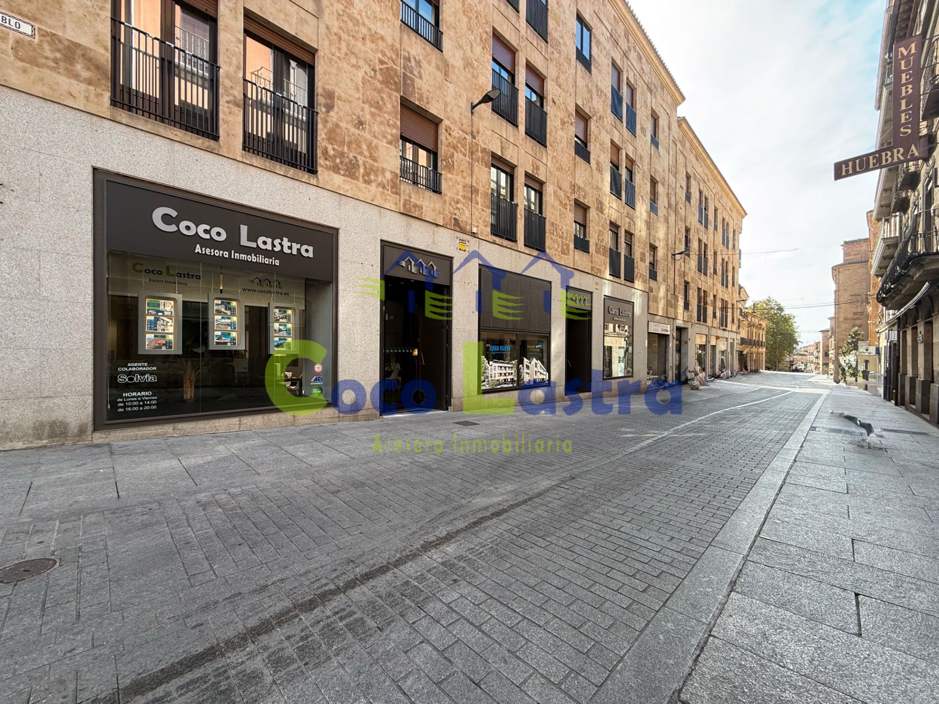 Exterior view of Flat for sale in Salamanca Capital  with Heating, Parquet flooring and Furnished