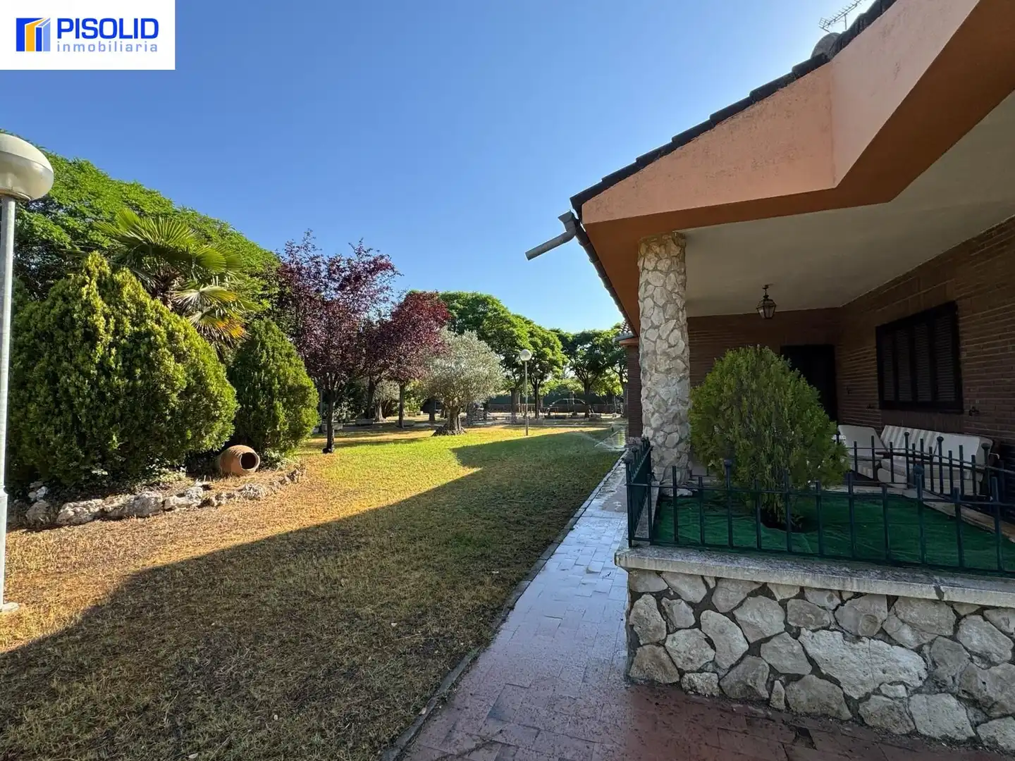 Jardí de Finca rústica en venda en Corcos amb Calefacció i Piscina