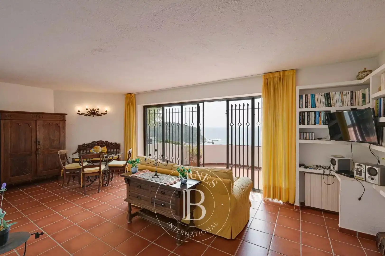 Sala d'estar de Casa o xalet en venda en Lloret de Mar amb Aire condicionat, Calefacció i Jardí privat