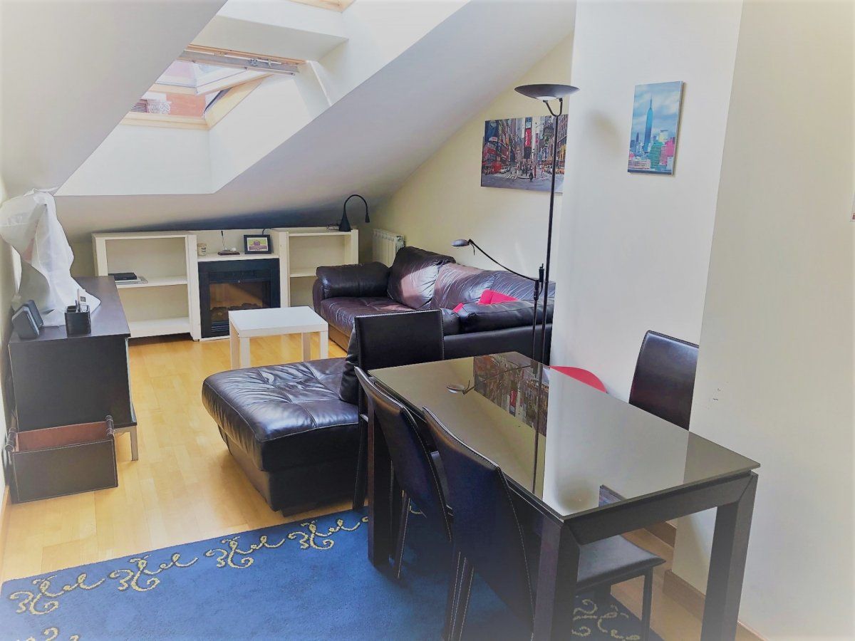 Sala de estar de Apartamento en venta en Valladolid Capital con Aire acondicionado, Calefacción y Parquet
