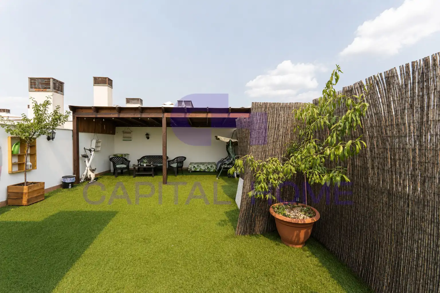 Terrasse von Dachboden zum Verkauf in Arroyomolinos (Madrid) mit Klimaanlage, Heizung und Terrasse
